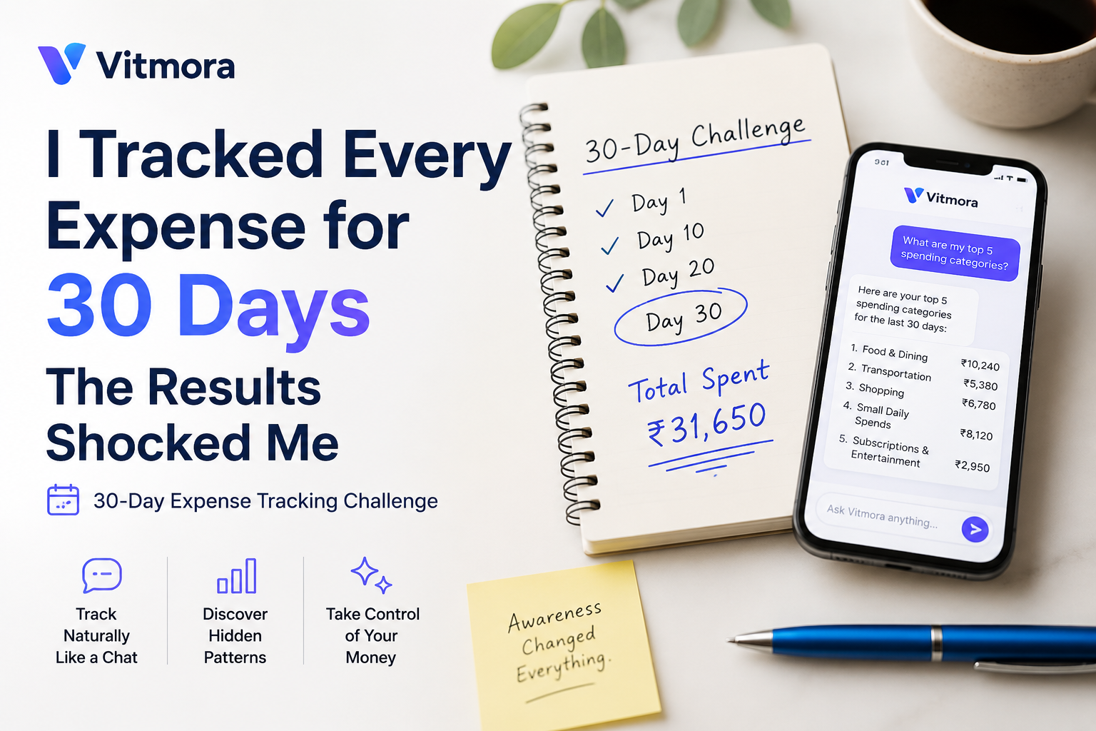 I Tracked Every Expense for 30 Days in 2026 — The Results Shocked Me