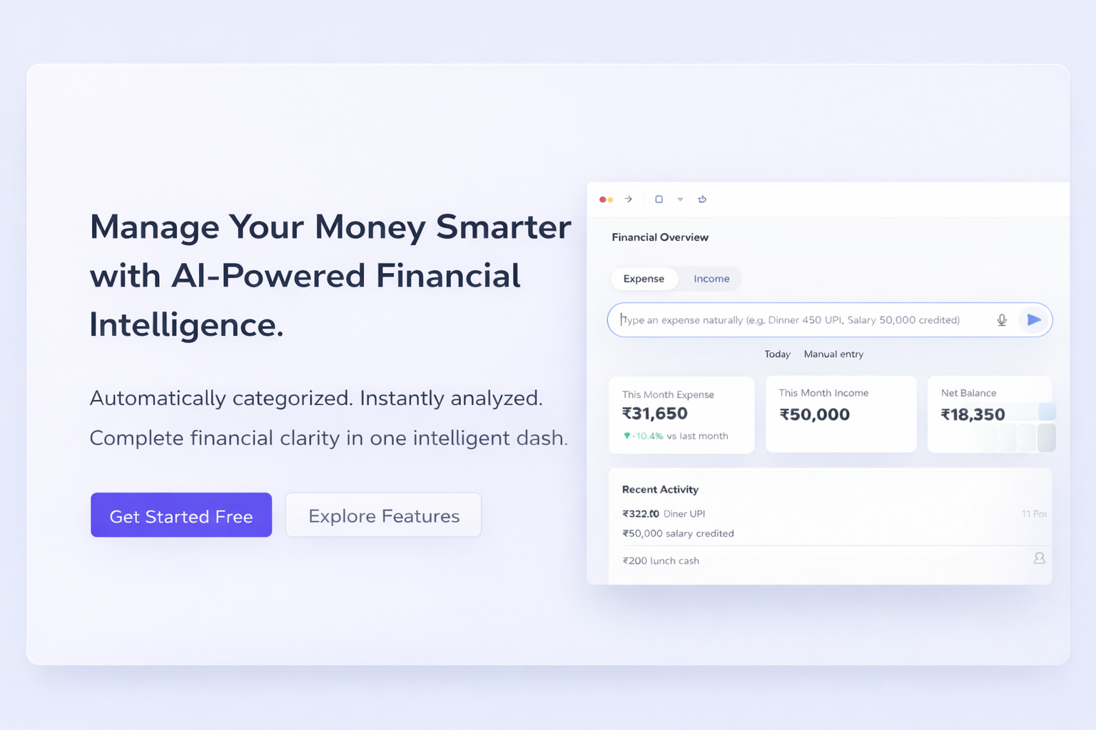 Vitmora Dashboard Preview