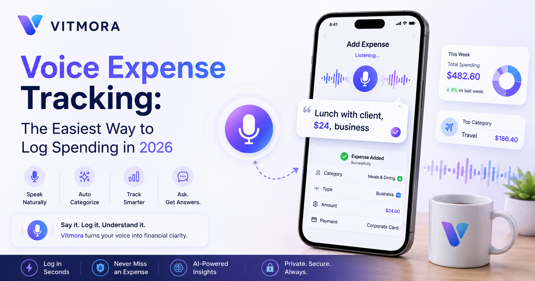 Voice Expense Tracking: The Easiest Way to Log Spending in 2026